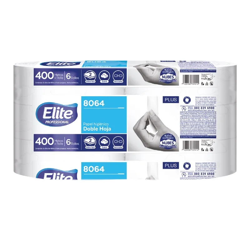 Ph Elite® Bobina Jumbo H/D 400 Mts. c/6 rollos 9 cms.