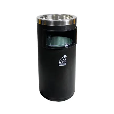 Bote de basura con cenicero 8 L / porta exintor (AF07006-B36)