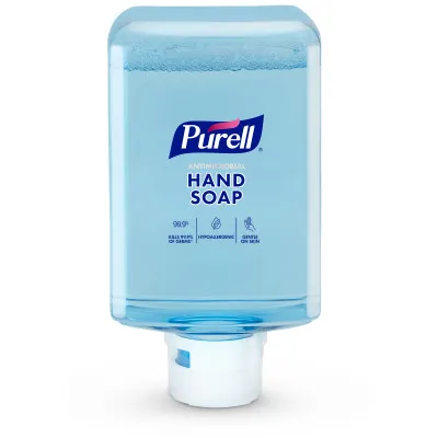 PURELL® Antimicrobial Foaming Hand Soap - Jabón de manos espumoso antimicrobiano PURELL® Jabón de manos espumoso antimicrobiano con aroma suave.