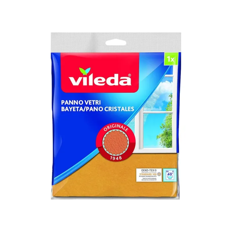 Bayeta Cristales Vileda Professional | Sin Huellas | Vidrio y Espejos