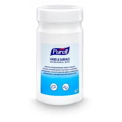 Toallitas Antimicrobianas PURELL® para Manos y Superficies