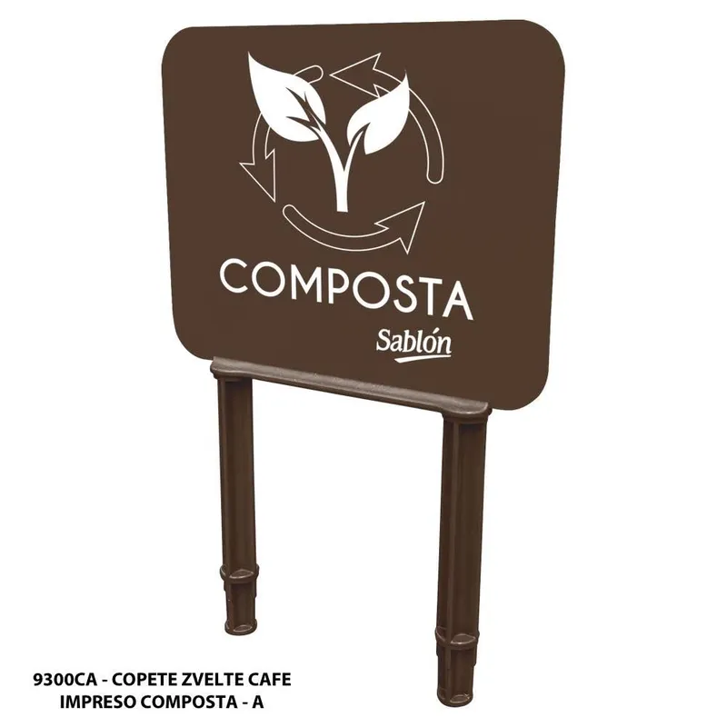 Copete Cafe para Bote Zvelte 87 Litros — Impreso Composta