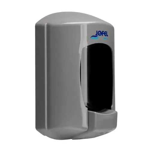 Jabonera Aitana Mediana Gris Logo Jofel Antibac