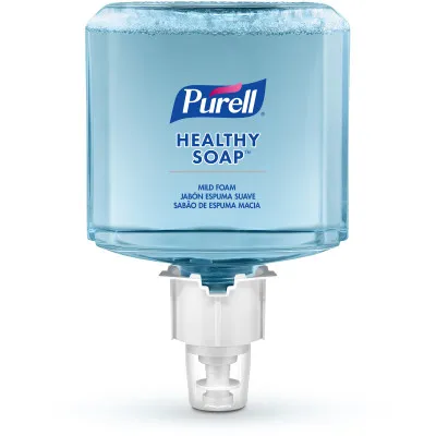 PURELL HC ES4 MLD FM FF INT 2/1200ML - PURELL® Healthcare HEALTHY SOAP® Jabón espuma ultra suave para manos Recambio de 1200 ml para dispensadores de jabón de empuje PURELL® ES4