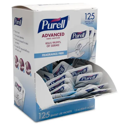 Sobres Portátiles de Sanitizante de Manos PURELL PERSONALS™ Advanced