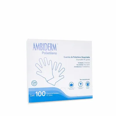 Ambiderm Guante de Polietileno