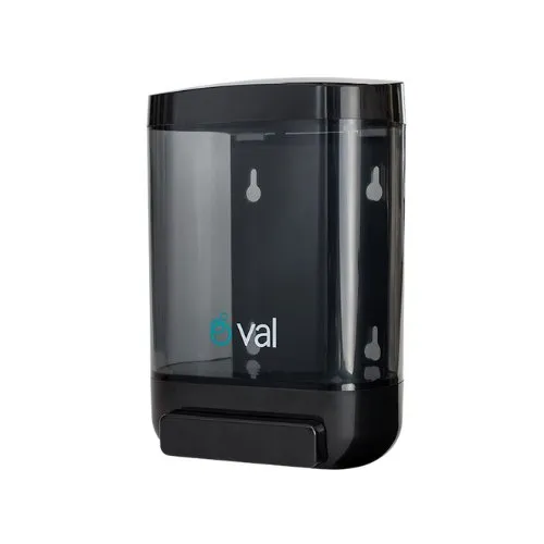 Jabonera rellenable 1500 ml humo con blanco