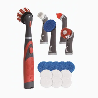 Kit Cepillo de limpieza eléctrico giratorio para baño y cocina Rubbermaid