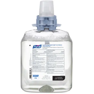 Espuma Antimicrobiana PURELL® HEALTHY SOAP® E2 con 0.5% PCMX para Procesamiento de Alimentos