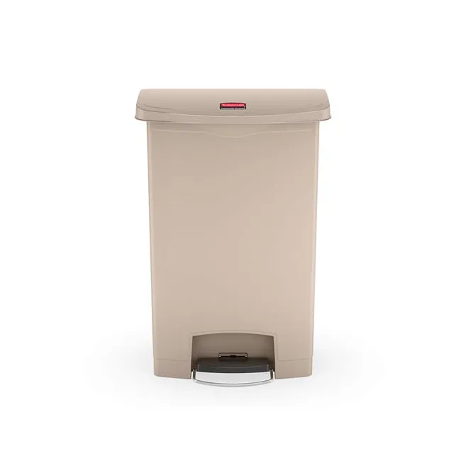 Contenedor de pedal Step-On®, Beige. 90 L