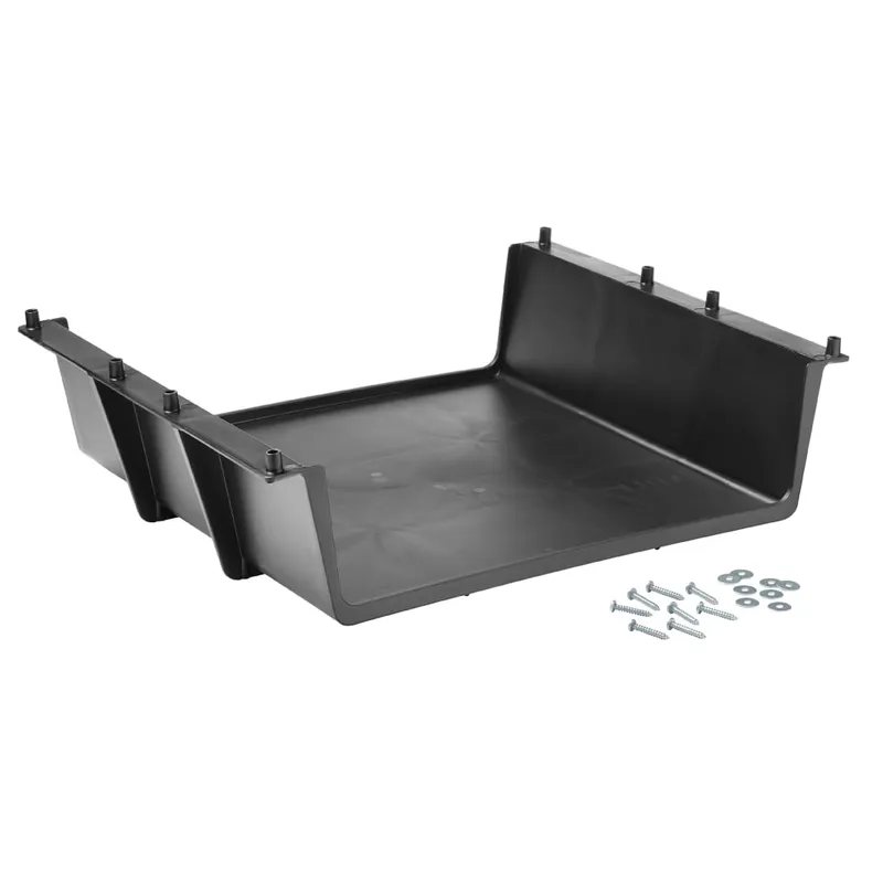 Soporte Executive de vidrio para carros tradicionales de limpieza Negro