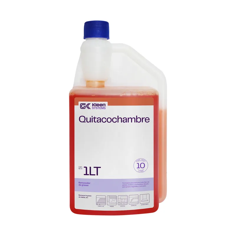 QUITACOCHAMBRE 1 L - Remueve grasas, aceites y cochambre en parrillas, charolas, campanas, hornos