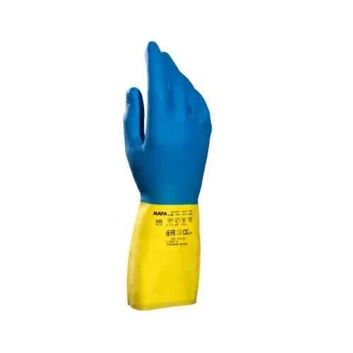 Guante Alto 405 Activated Mapa | Antimicrobiano | Resistencia Química | Apto para Alimentos