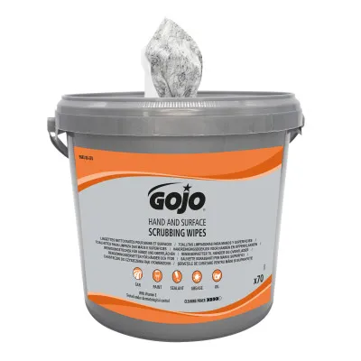 Toallitas Exfoliantes GOJO® para Manos y Superficies