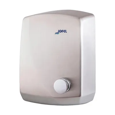 Secamanos Futura Pulsador Acero Inox Satinado