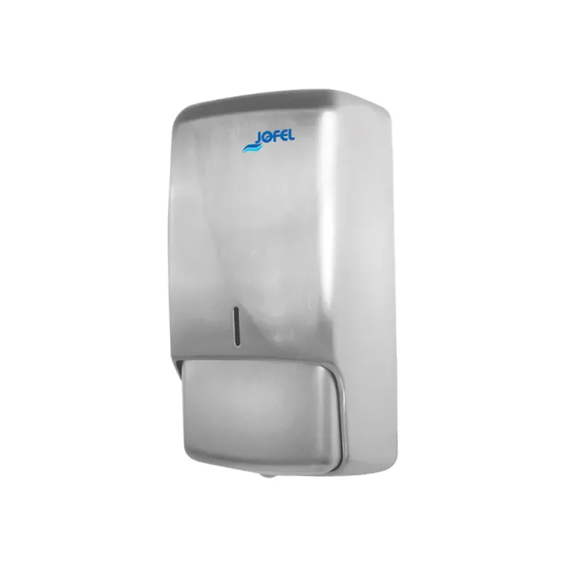 Jabonera Futura para cartucho | Jofel AC53000 | Acero inoxidable | Capacidad 1 L