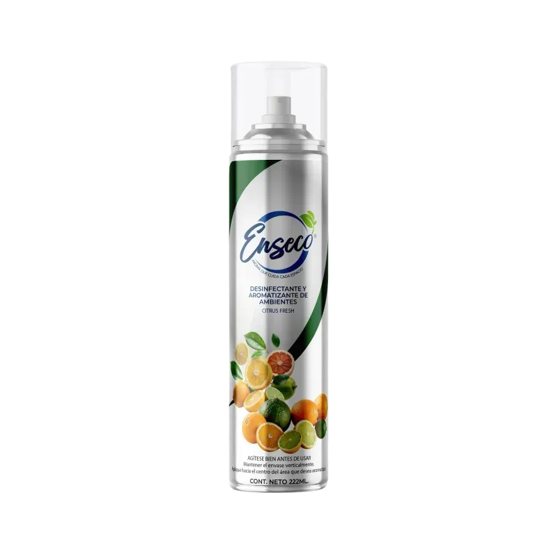 Aerosol Desinfectante y Aromatizante Cítricos Enseco