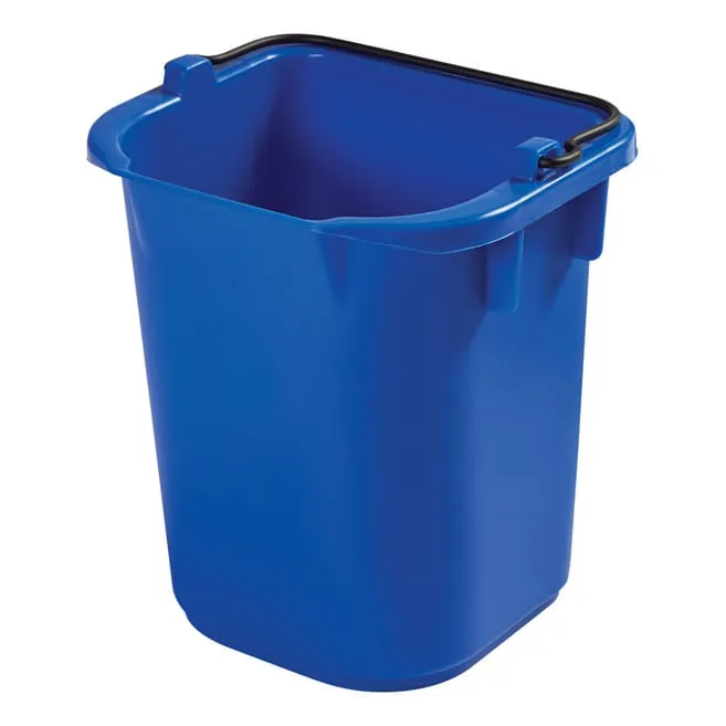 Cubeta resistente de 4.73 litros, color azul