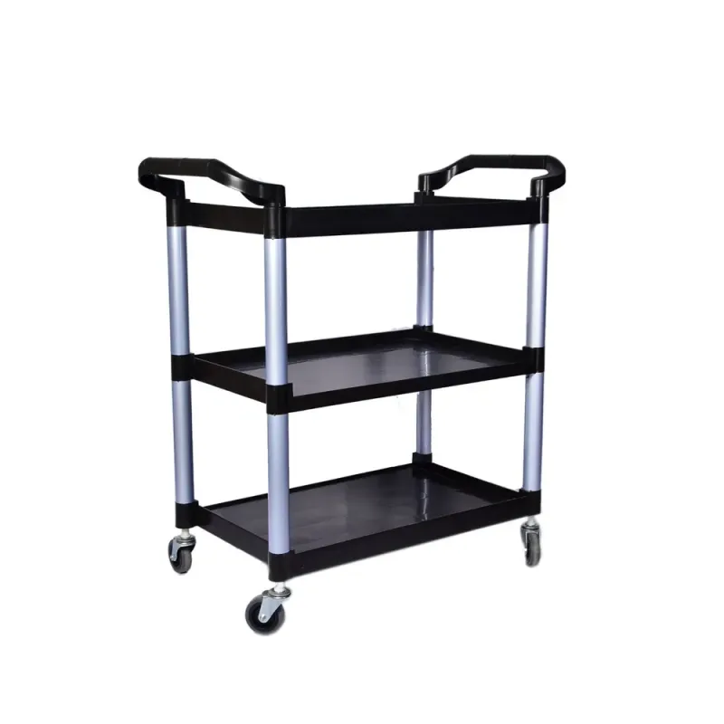 Carro de Servicio 3 Niveles Soportes Aluminio