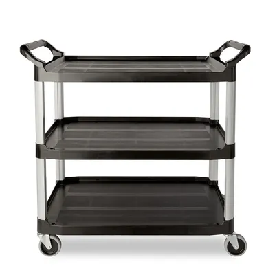 Carro de Servicio Xtra Abierto Negro 136 Kg