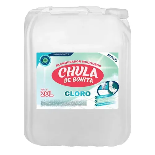 Cloro Desinfectante 20 Litros Chula de Bonita PT-020-CLO-012