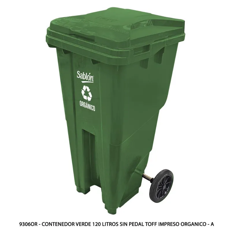Impreso Orgánico — Sin pedal — Capacidad 120 litros