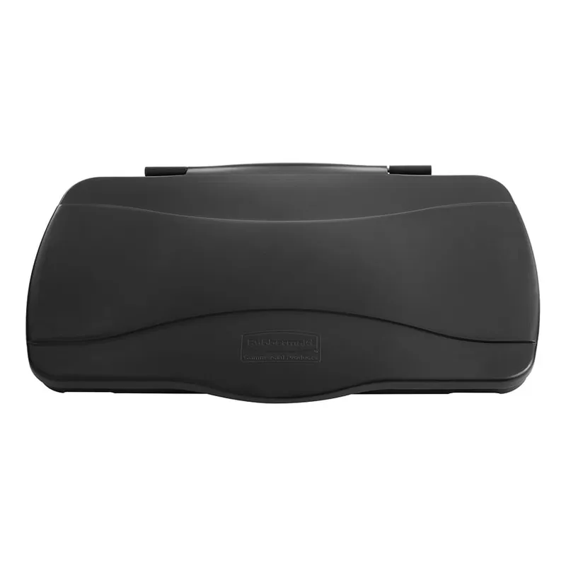 Tapa Bisagra para Contenedor Slim Jim® - Negro