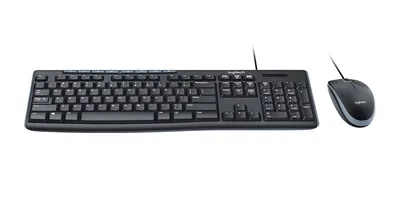 Kit Logitech teclado/mouse MK200 cableado multimedia