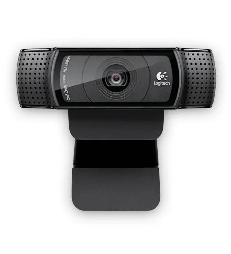 Cámara Logitech Web C920 Full HD 1080p Foto 15MP Lente Carl Zeiss
