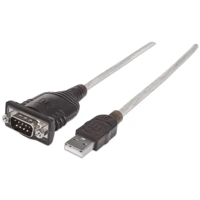 Convertidor MAN USB a serial DB9 macho bolsa