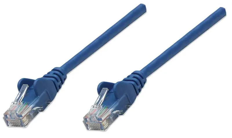 Cable INT Patch CAT 6 3.0 M (10.0 F) UTP azul cable de red