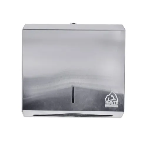 DESPACHADOR ACERO INOX TOALLA INTERDOBLADA CH