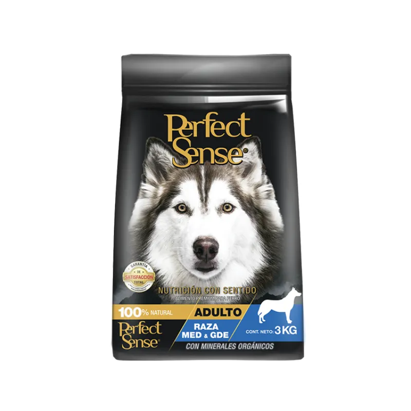 PERFECT SENSE ADULTO RAZA MED & GDE 3 KG